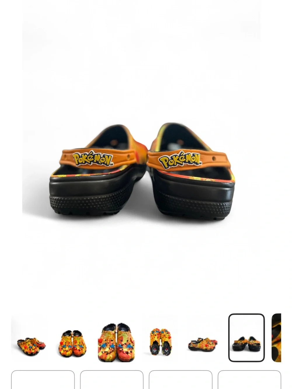 Pokémon x CROCS Charizard Classic Clogs Size US Men’s 9/ Women’s 10 (NWT)